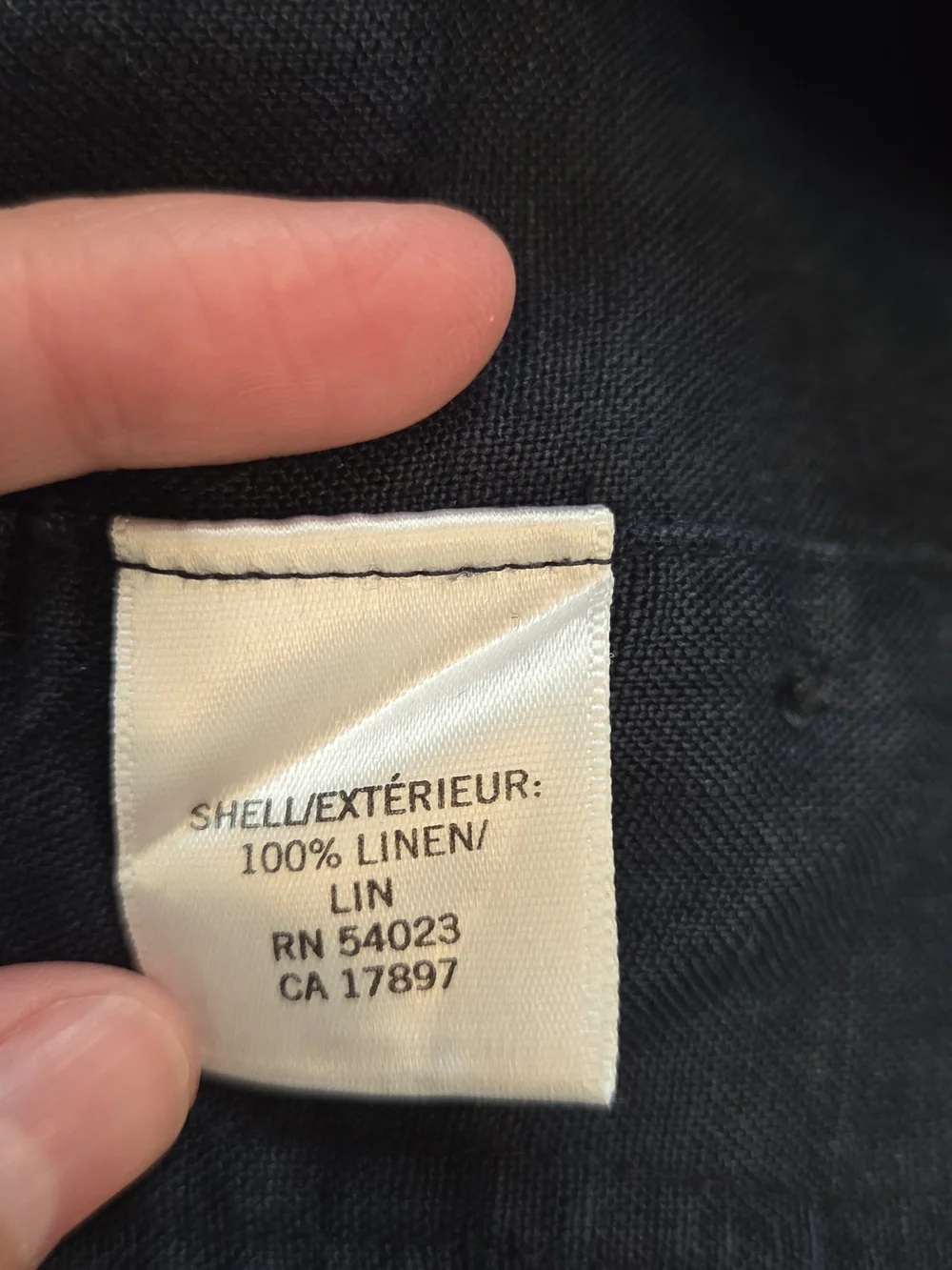 Women's Navy Blue Banana Republic Linen Pants - Size 2